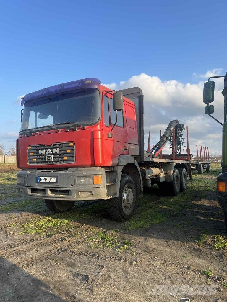 MAN F 2000 Caminhões de transporte de troncos