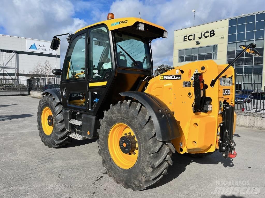 JCB 560-80 AGRI PRO Manipulador telescópico