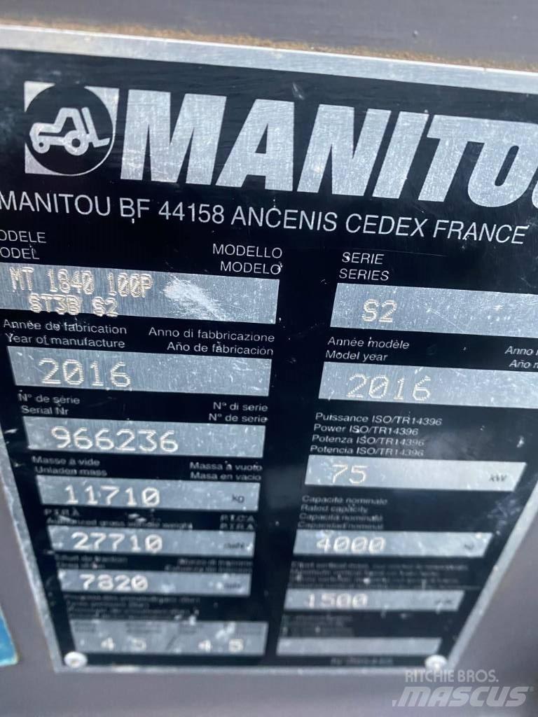 Manitou MT 1840 Manipulador telescópico