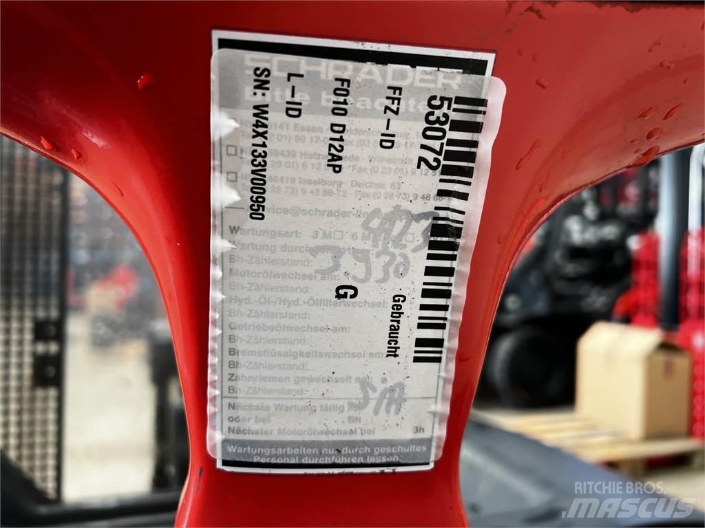 Linde D12AP Empilhador para operador externo