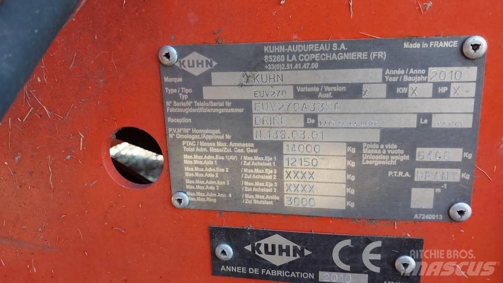 Kuhn EuroMix I Alimentadores de misturadoras
