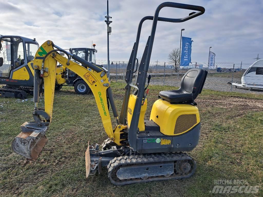 Wacker Neuson 803 Escavadeiras de esteiras