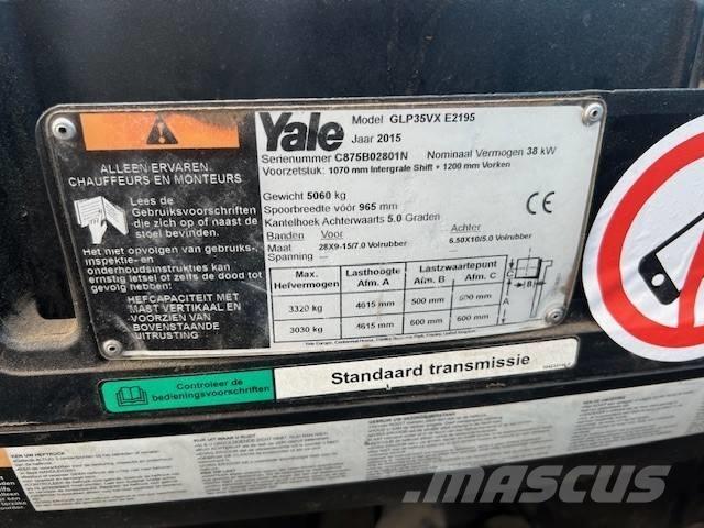 Yale GLP 35 VX | 2015 Empilhadores a gás