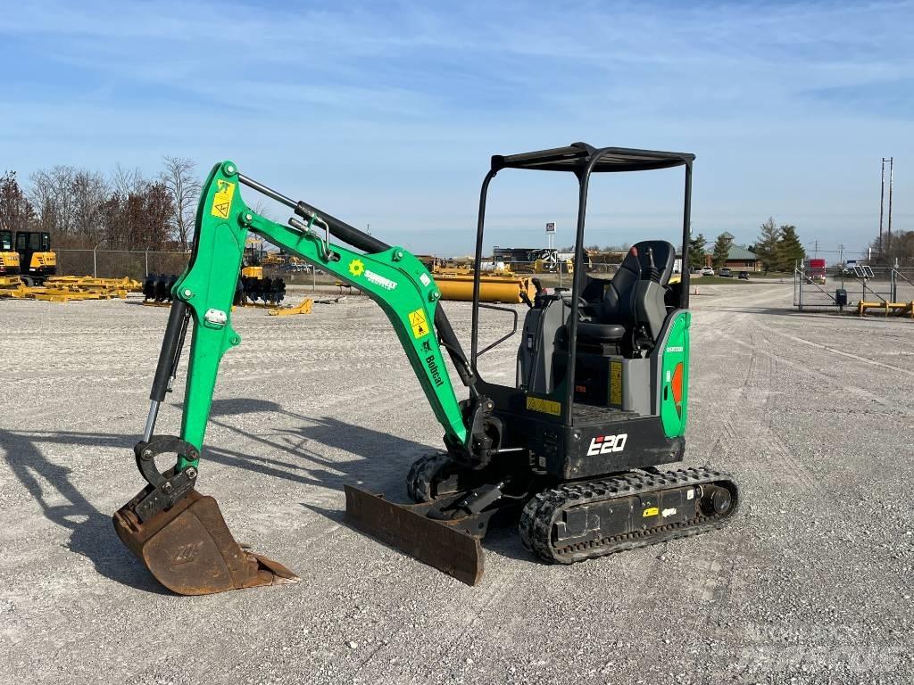 Bobcat E 20 Miniescavadeiras