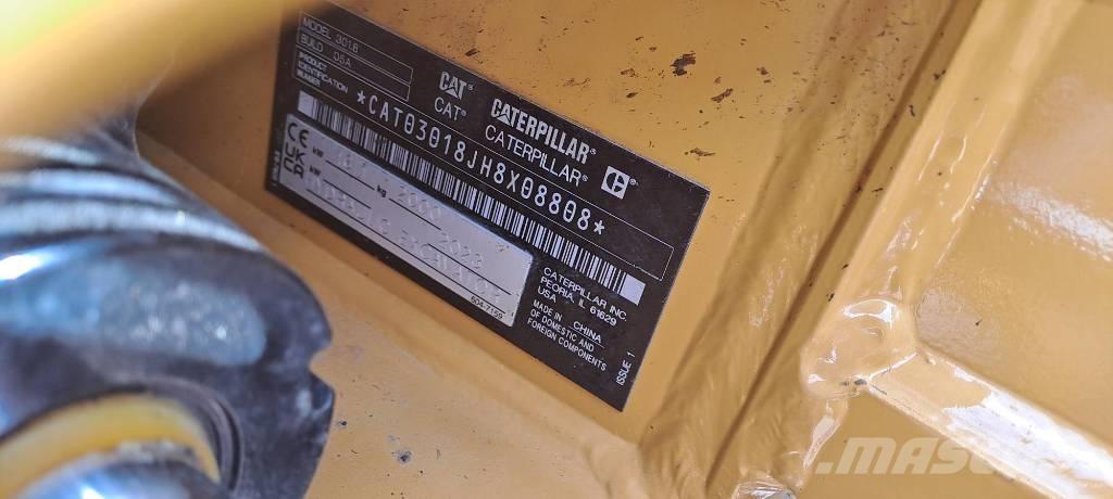 CAT 301.8 Miniescavadeiras
