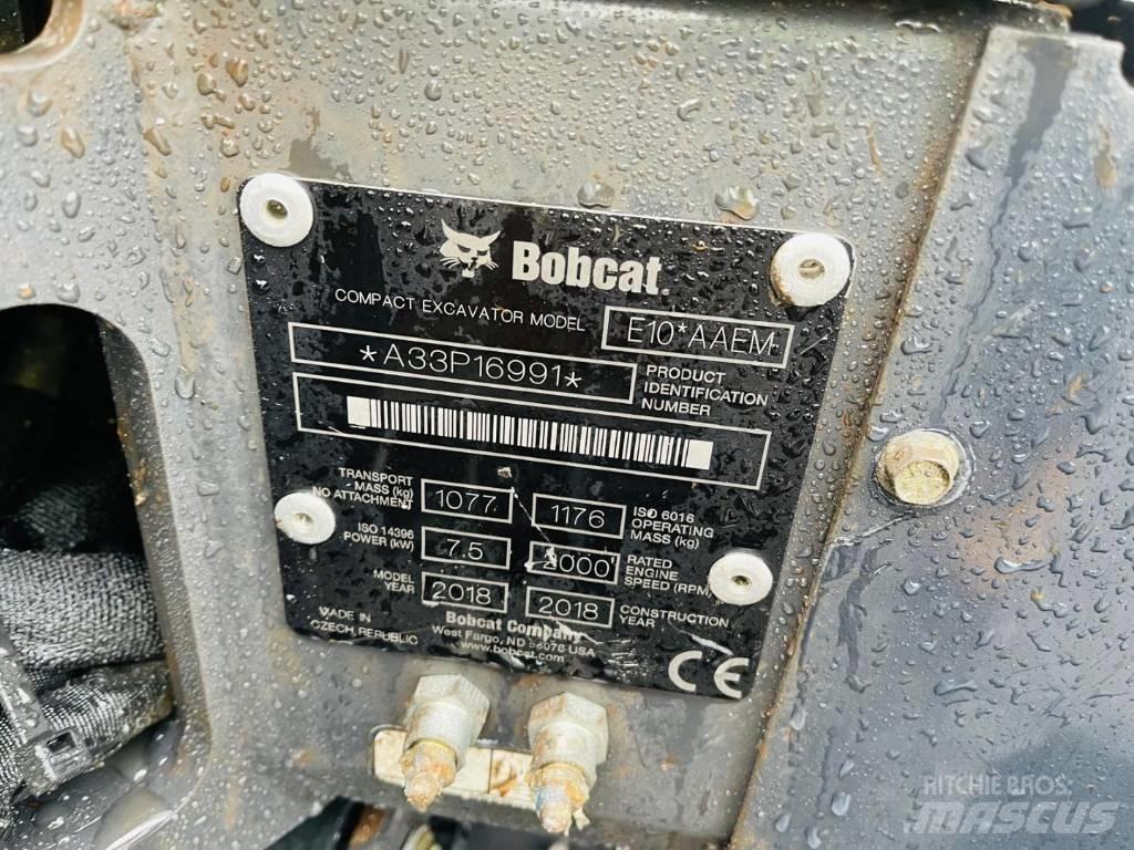 Bobcat E 10 Miniescavadeiras