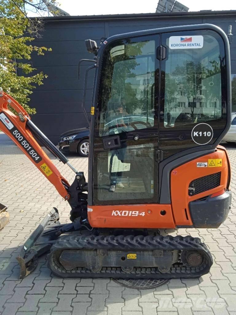 Kubota KX 019-4 Miniescavadeiras