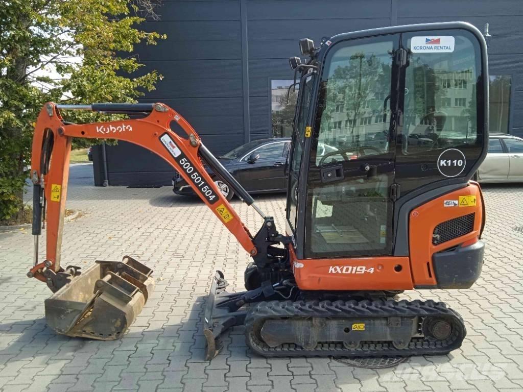 Kubota KX 019-4 Miniescavadeiras
