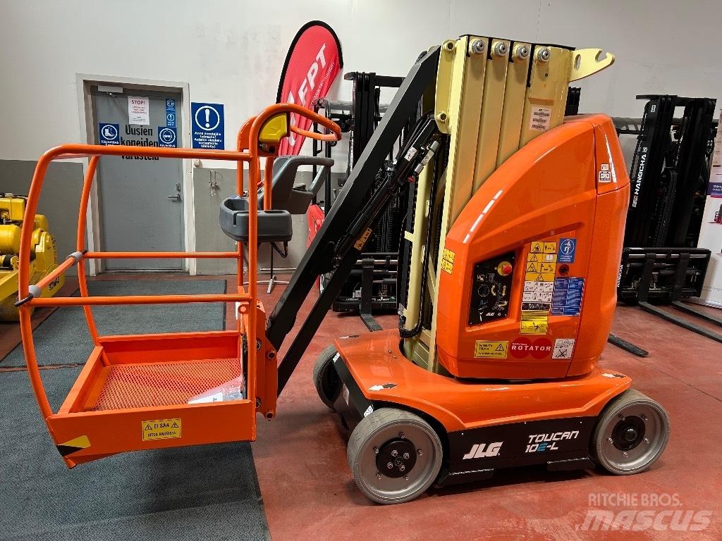 JLG Toucan 10 E-L Plataformas de Mastro Vertical