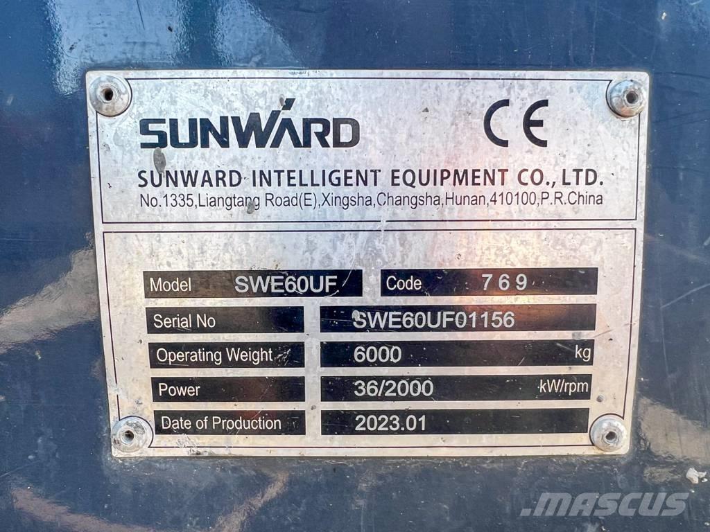 Sunward 60UF Miniescavadeiras