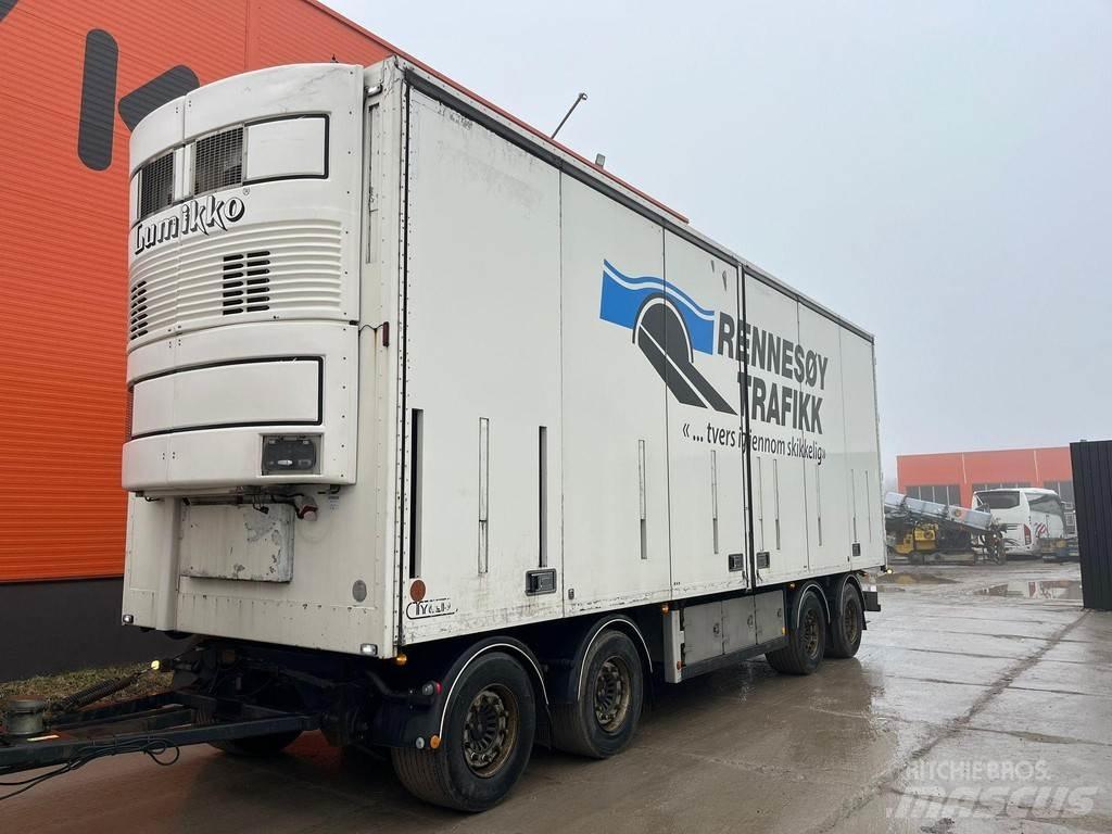 Tyllis 4PVU Reboques caixa de temperatura controlada