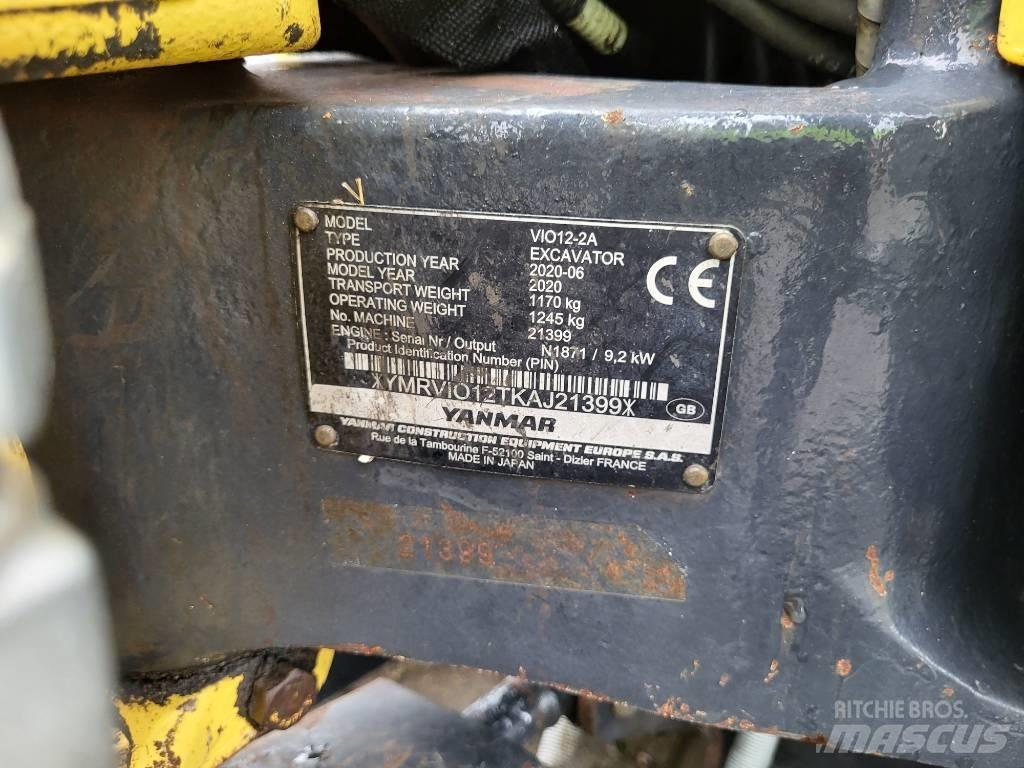 Yanmar VIO12 Miniescavadeiras