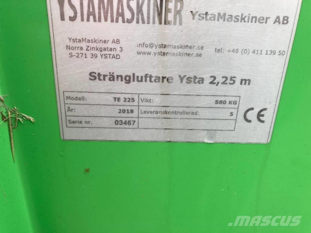 Ysta STRÄNGLUFTARE Ancinho virador