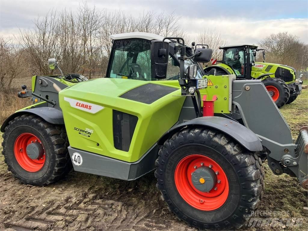 CLAAS SCORPION 756 Manipulador telescópico
