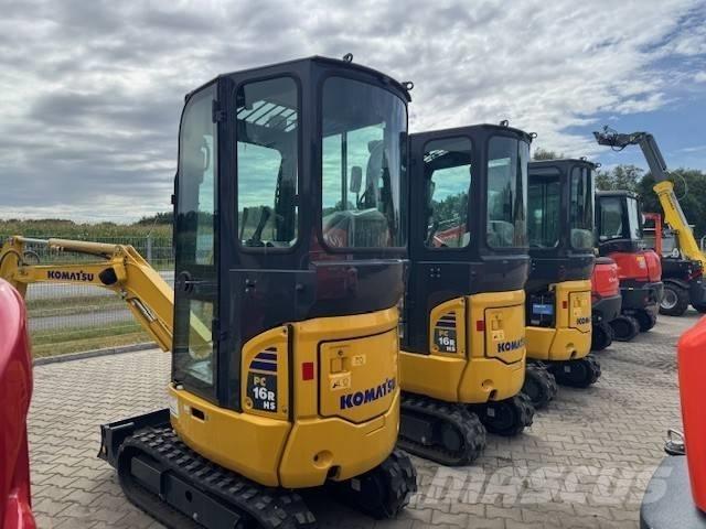 Komatsu PC 16 Miniescavadeiras