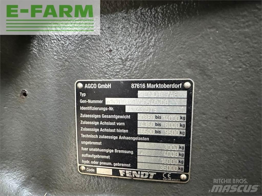 Fendt 720 Vario Tratores Agrícolas usados