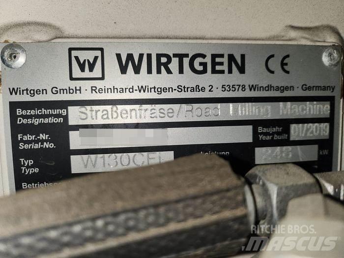 Wirtgen W130CFi Máquinas de blocos de betão