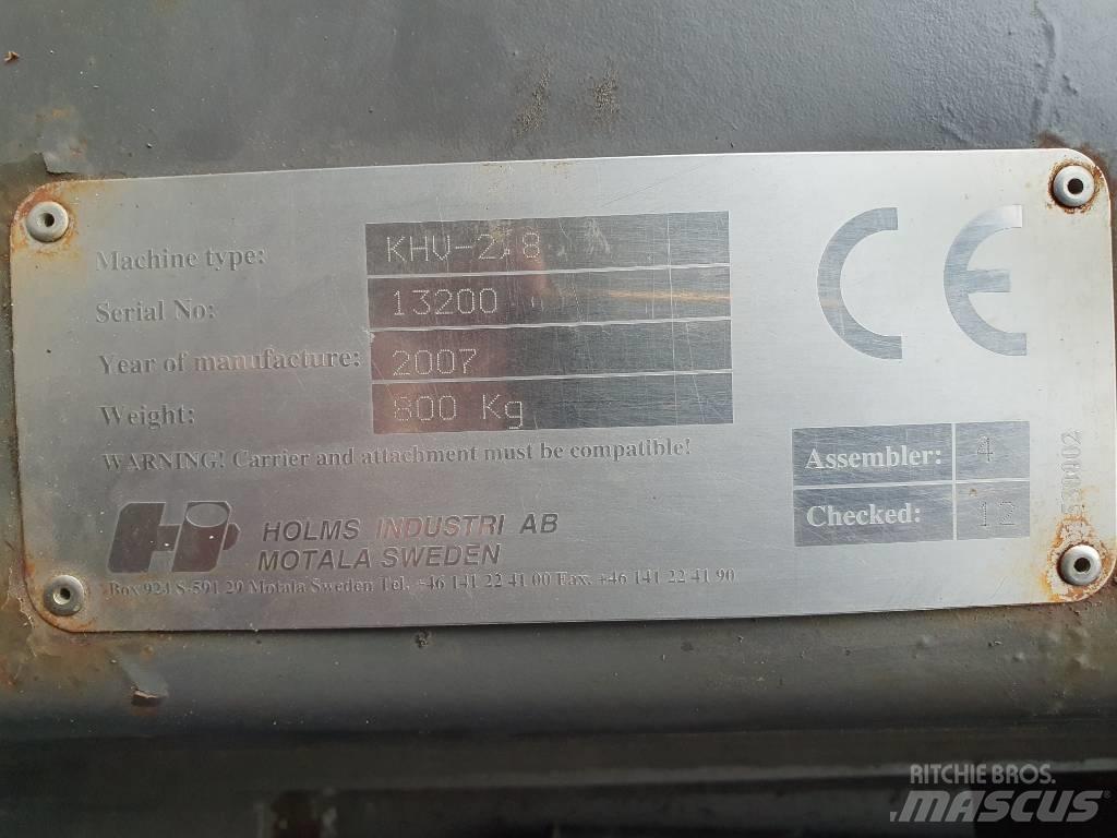 Holms KHV-2.80 Lâminas de neve e arados