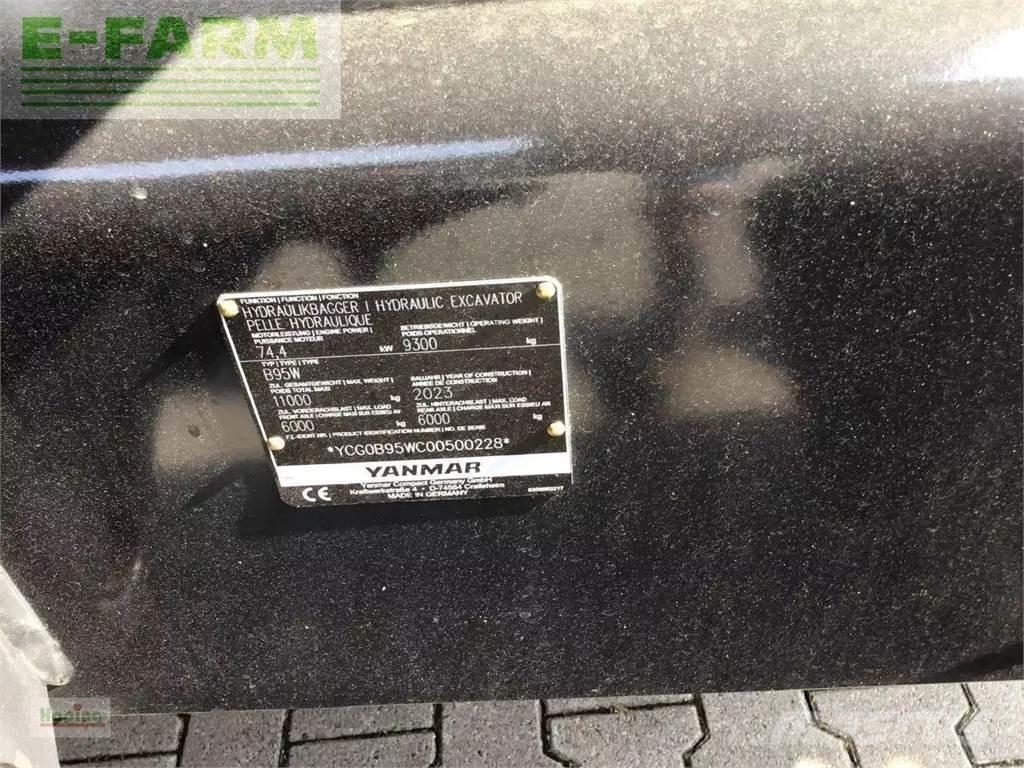 Yanmar b95w/5 Escavadoras de rodas