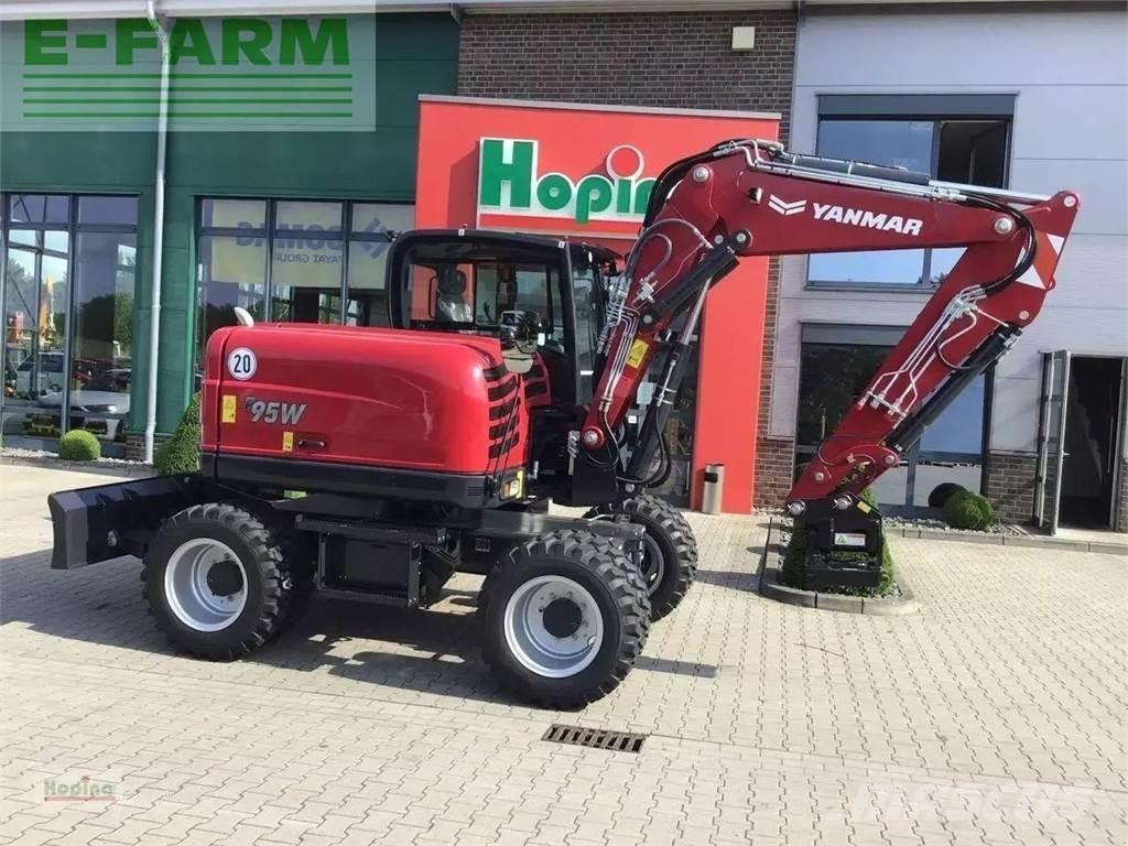 Yanmar b95w/5 Escavadoras de rodas