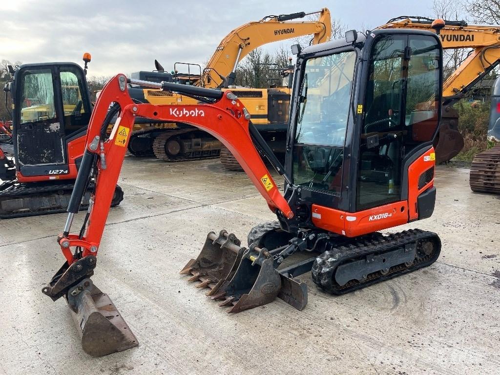 Kubota KX 018-4 Miniescavadeiras