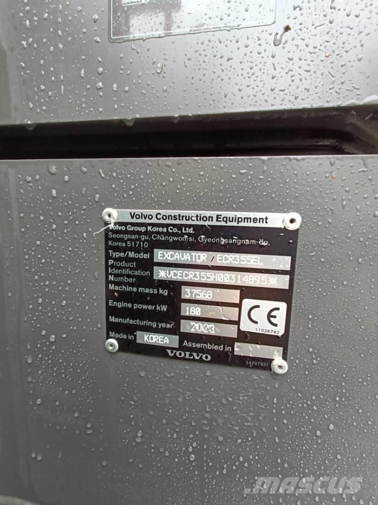 Volvo ECR 355 EL Escavadeiras de esteiras