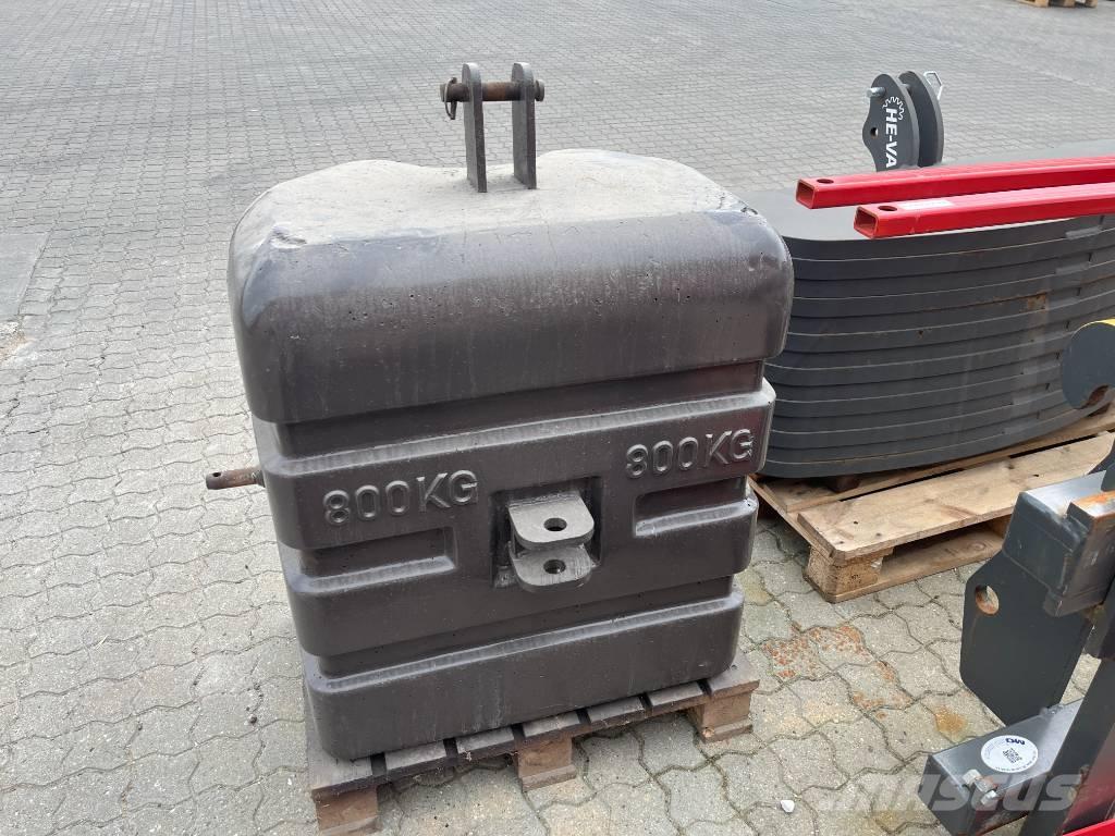He-Va 800 KG Pesos Frontais
