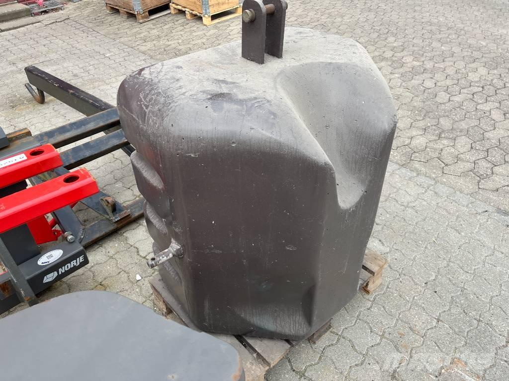 He-Va 800 KG Pesos Frontais