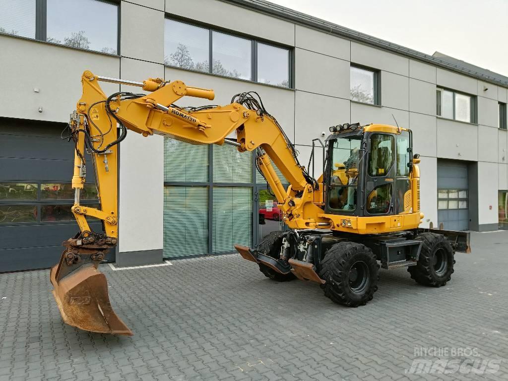 Komatsu PW118 MR-11 Escavadoras de rodas