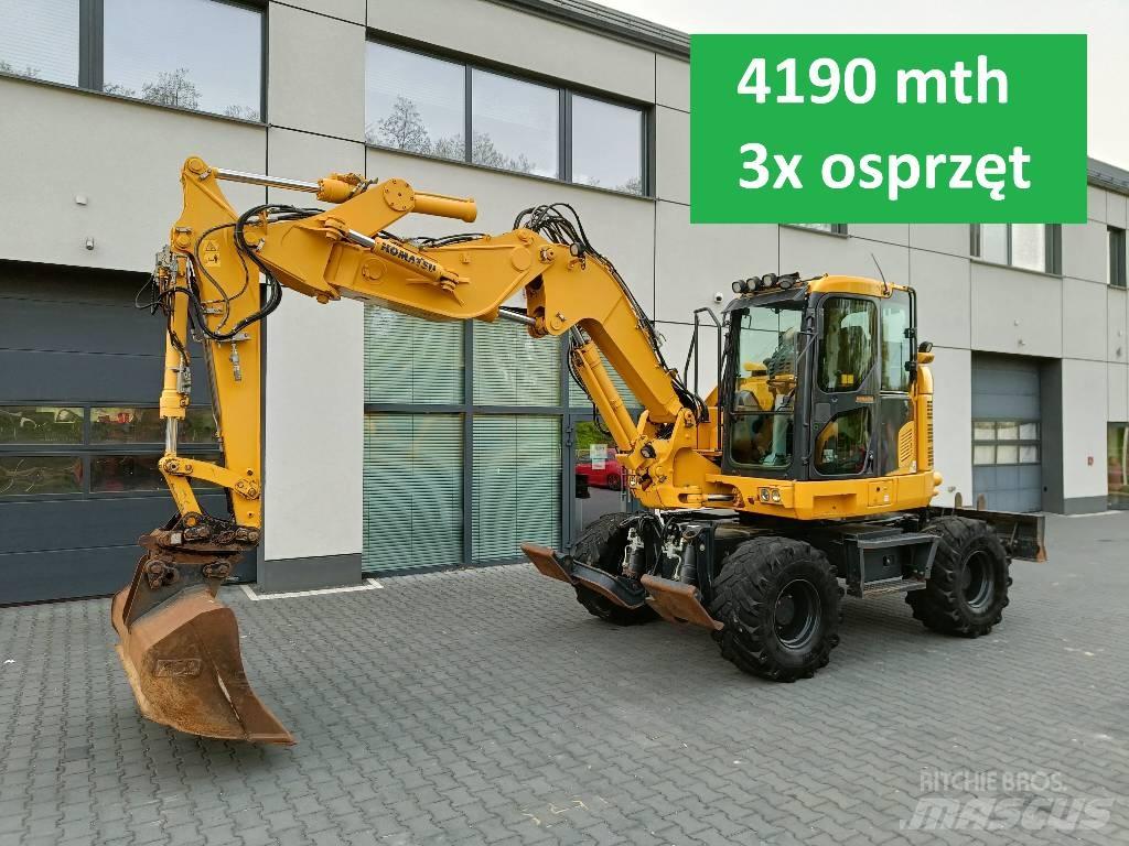 Komatsu PW118 MR-11 Escavadoras de rodas
