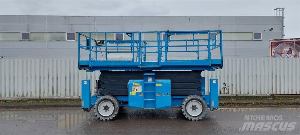  CX15, 4x4 Elevadores de tesoura
