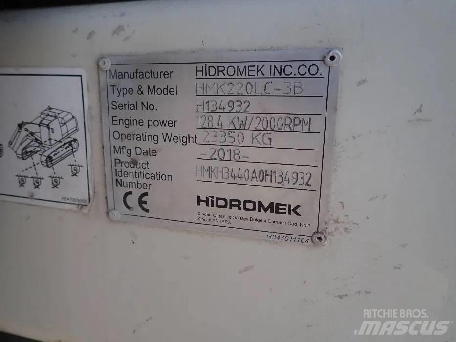 Hidromek HMK 220LC Escavadeiras de esteiras
