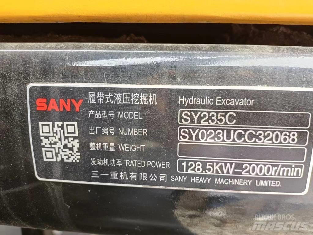 Sany 235C Escavadeiras de esteiras