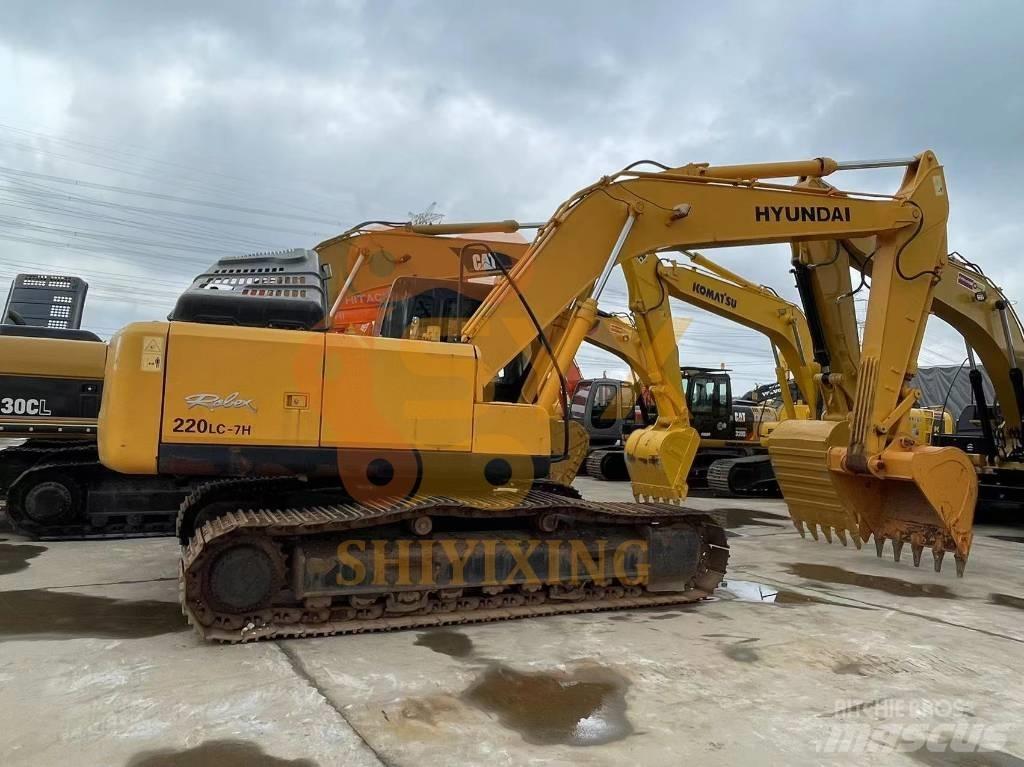 Hyundai Robex 220-7 Escavadeiras de esteiras