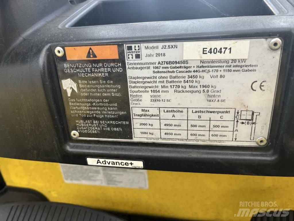 Hyster J2.5XN Empilhadores eléctricos