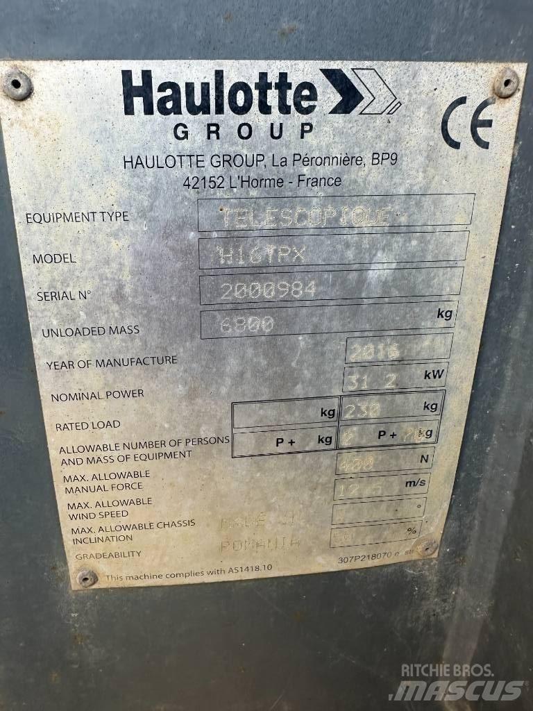 Haulotte H 16 TPX Elevadores braços Telescópicos