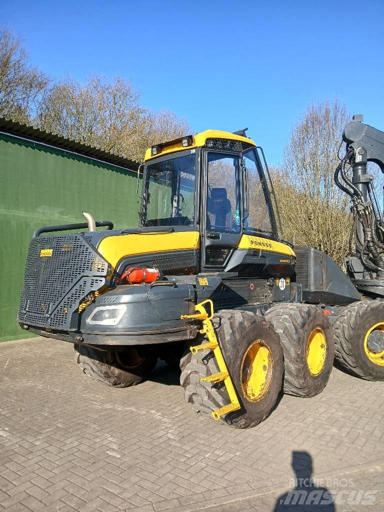 Ponsse Ergo 8W Processadores florestais