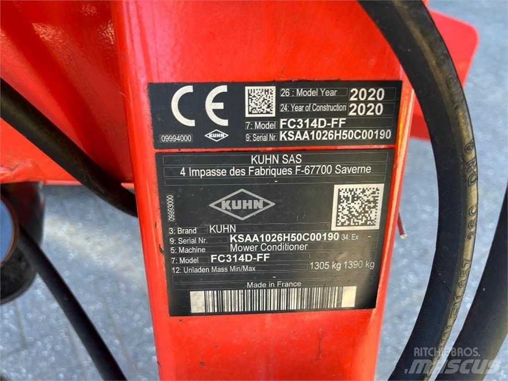 Kuhn FC 314D-FF Gadanheiras-Condicionadoras
