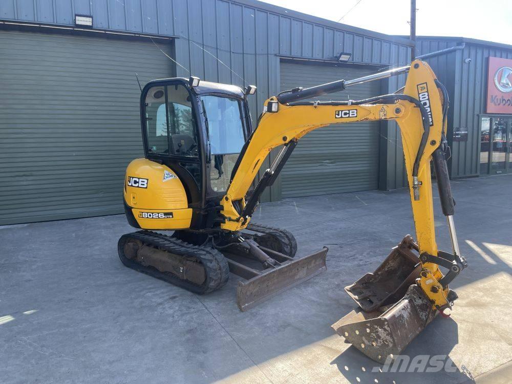JCB 8026 Miniescavadeiras