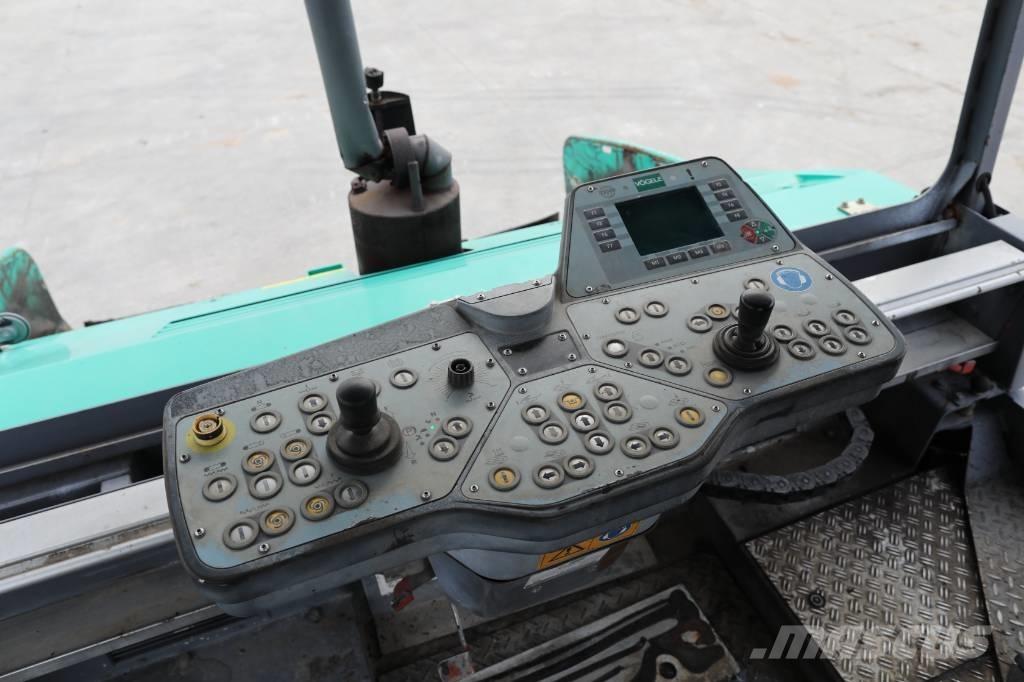 Vögele Super 1800 - 2 Espalhadoras de asfalto