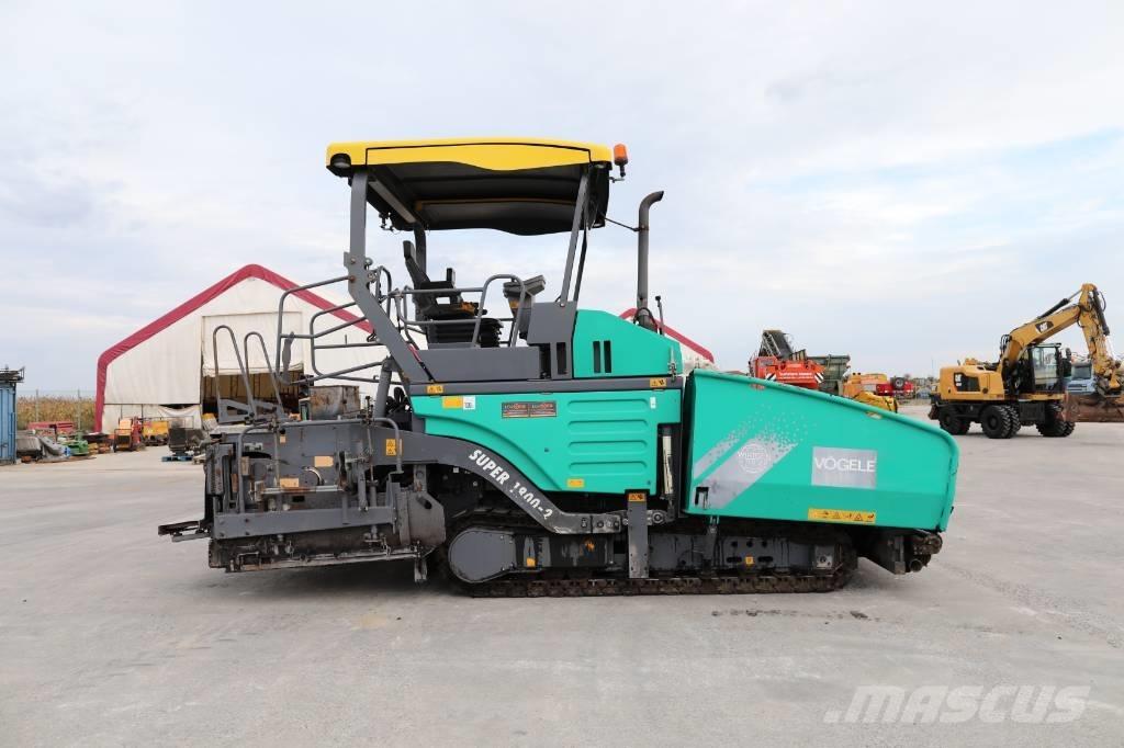 Vögele Super 1800 - 2 Espalhadoras de asfalto