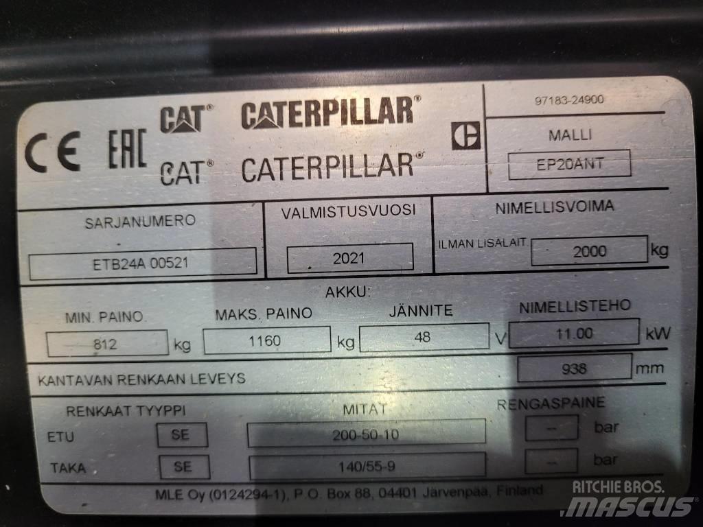 CAT EP20 ANT Empilhadores eléctricos