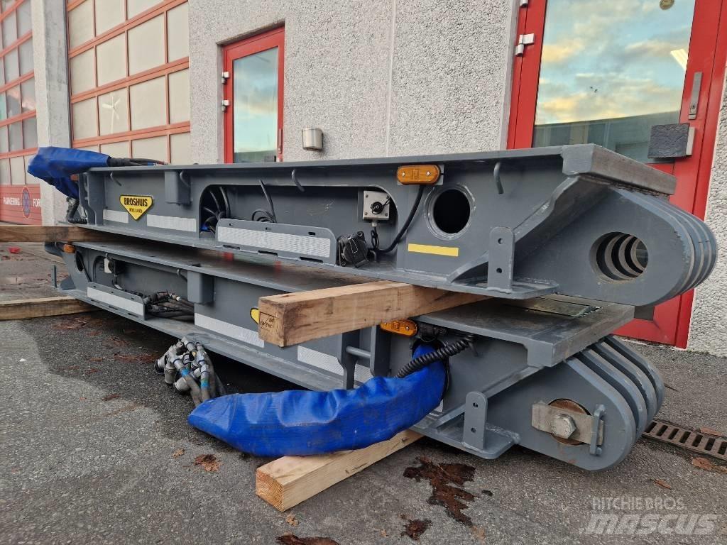 Broshuis 4ABD-PL/1 Semi Reboques Carga Baixa