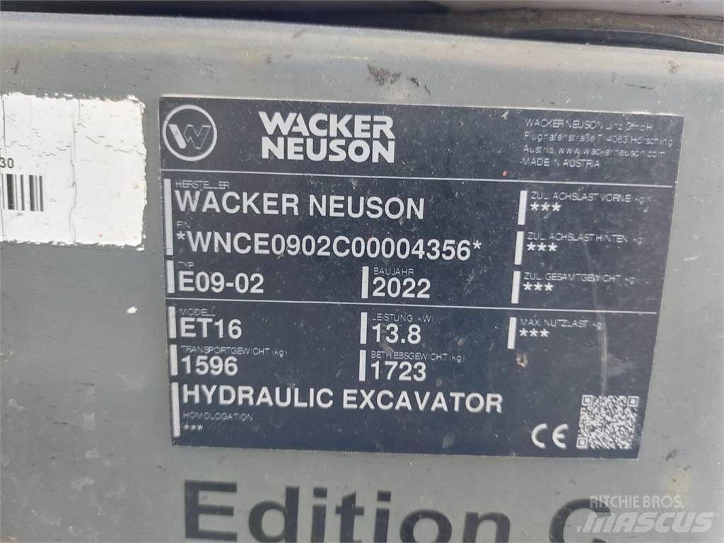 Wacker Neuson ET16 Escavadeiras de esteiras