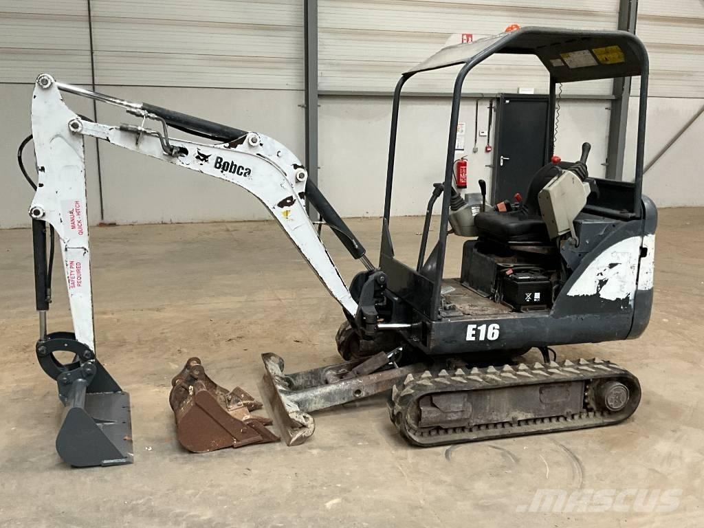 Bobcat E 16 Miniescavadeiras