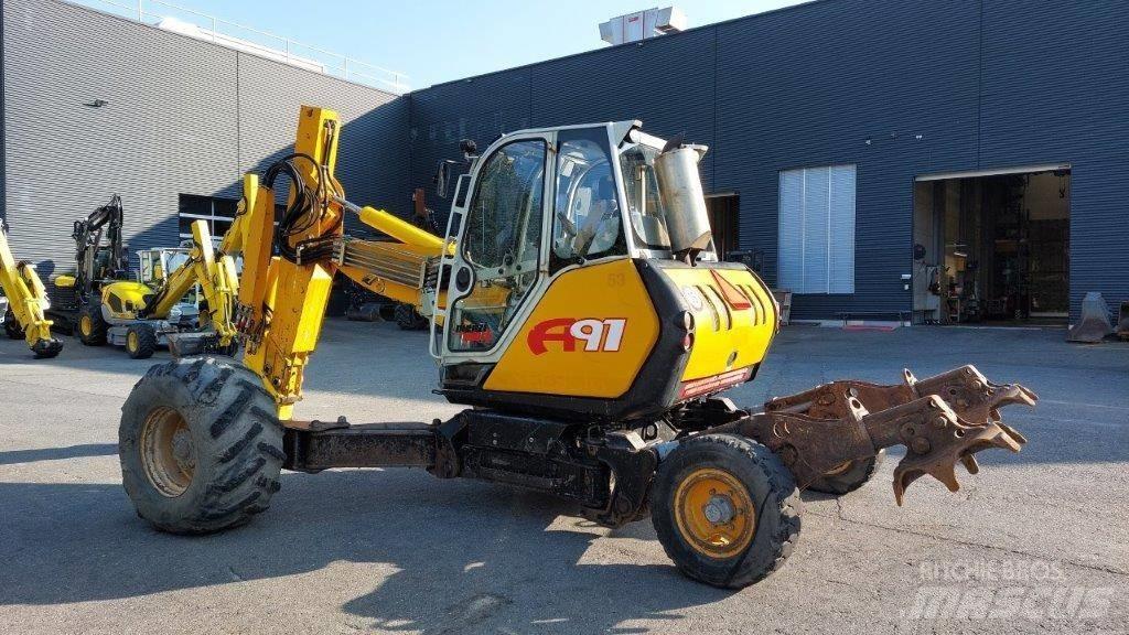 Menzi Muck A91 Mobil Escavadoras de rodas