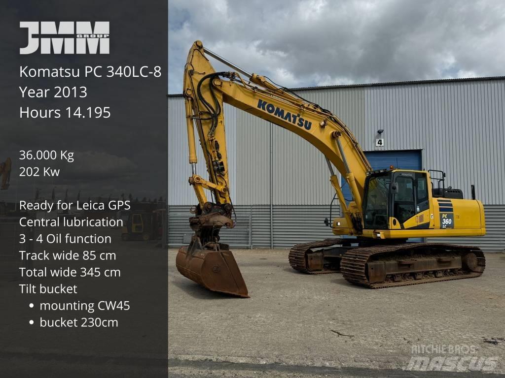Komatsu PC360LC-10 Escavadeiras de esteiras
