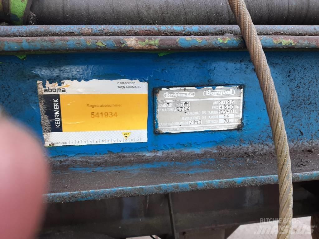 Baryval beton mixer Betoneiras