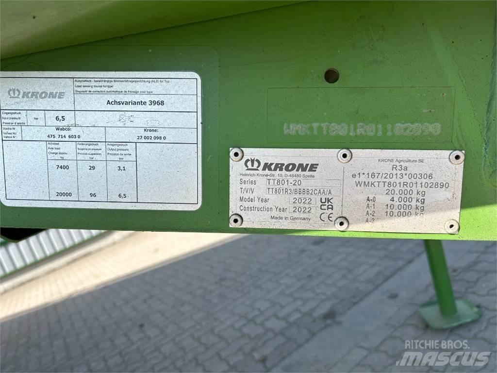 Krone GX 440 Equipamento de manuseamento e colocaçăo