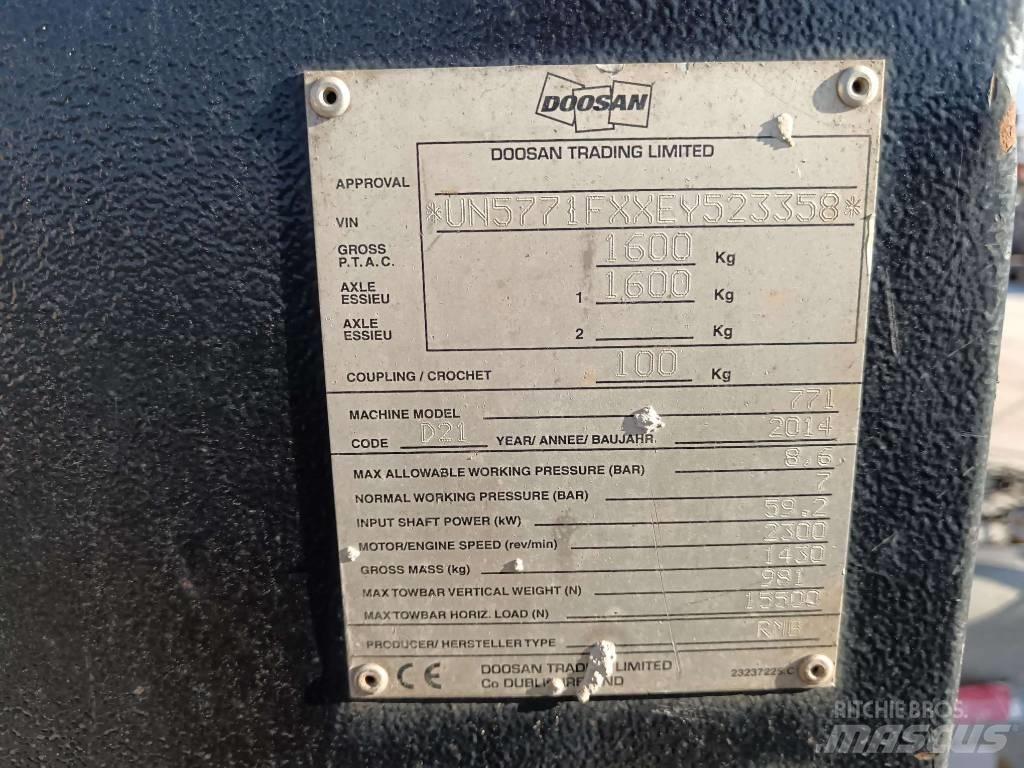 Doosan 7/71 Compressores